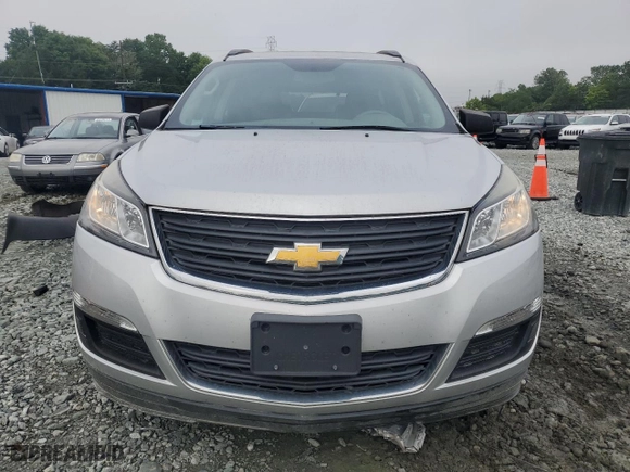 2017 Chevrolet Traverse LS with VIN 1GNKRFED8HJ256073, listed as a Copart auction lot 61284554 with 119,979 mi miles and Salvage Title. Bid and sale history available at carsss.com. Image 5.