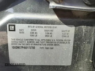 2009 Cadillac CTS-V z VIN 1G6DN57P490172700, wystawiony jako Copart lot #55457665 z przebiegiem Nie podano mil oraz Nie do naprawy • Non repairable. Historia ofert i sprzedaży dostępna na DreamBid. Obrazek 13.