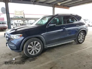 2020 Mercedes-Benz GLE 450 z VIN 4JGFB5KB9LA007930, wystawiony jako Copart lot #50623185 z przebiegiem 82 085 mil mil oraz Szkoda całkowita • Salvage title. Historia ofert i sprzedaży dostępna na DreamBid. Obrazek 1.