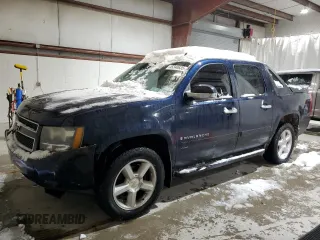 2008 Chevrolet Avalanche 2LT with VIN 3GNFK12338G198119, listed as a Copart auction lot 45340635 with 139,598 mi miles and Salvage title. Bid and sale history available at DreamBid. Image 1.