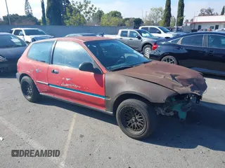 1993 Honda Civic z VIN 2HGEH2466PH535785, wystawiony jako IAAI lot #41880121 z przebiegiem 199 694 mil mil oraz . Historia ofert i sprzedaży dostępna na DreamBid. Obrazek 1.