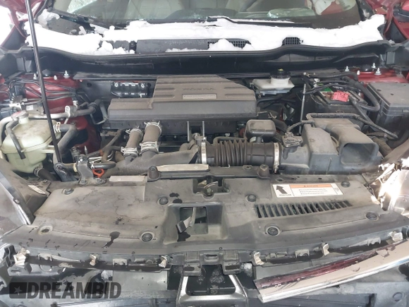 2017 Honda CR-V EX with VIN 2HKRW2H53HH658430, listed as a IAAI auction lot 41483424 with 31,883 mi miles. Bid and sale history available at carsss.com. Image 10.