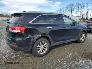2016 Kia Sorento LX with VIN 5XYPGDA57GG001257, listed as a Copart auction lot 50191105 with 116,632 mi miles and Salvage Title. Bid and sale history available at DreamBid. Image 3.
