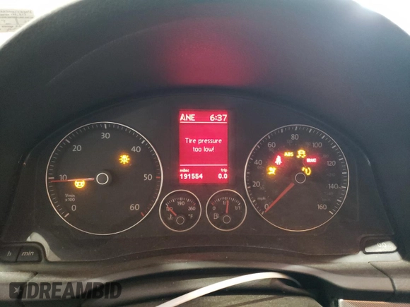 2009 Volkswagen Jetta z VIN 3VWAL71KX9M072304, wystawiony jako Copart lot #57027785 z przebiegiem 191 554 mil mil oraz Szkoda całkowita • Salvage title. Historia ofert i sprzedaży dostępna na DreamBid. Obrazek 9.