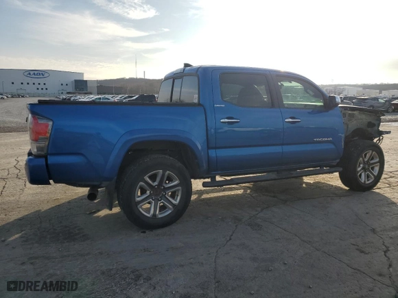 2016 Toyota Tacoma Limited with VIN 5TFEZ5CN3GX020020, listed as a Copart auction lot 85334784 with 120,273 mi miles and Salvage Title. Bid and sale history available at carsss.com. Image 3.