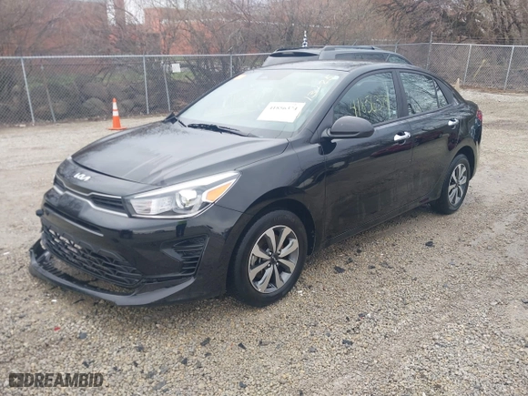 2023 Kia Rio LX with VIN 3KPA24AD1PE540787, listed as a IAAI auction lot 41856374 with 26,839 mi miles. Bid and sale history available at carsss.com. Image 21.