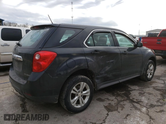 2014 Chevrolet Equinox LS with VIN 2GNFLEEK0E6349481, listed as a Copart auction lot 45725425 with 151,513 mi miles and Salvage Title. Bid and sale history available at DreamBid. Image 3.