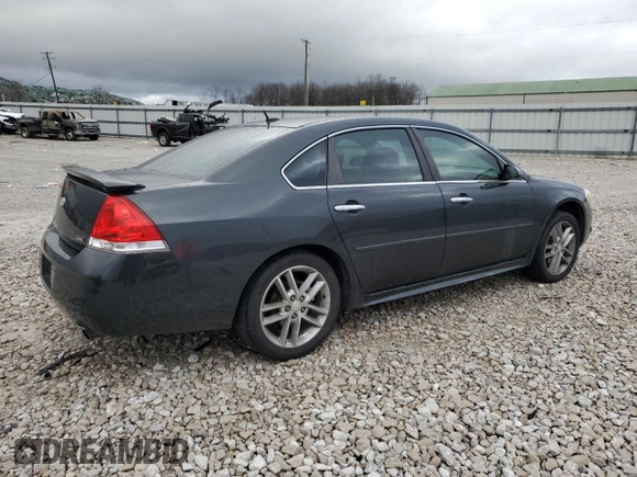2013 Chevrolet Impala LTZ with VIN 2G1WC5E32D1263952, listed as a Copart auction lot 83983044 with 150,853 mi miles and Salvage Title. Bid and sale history available at DreamBid. Image 3.