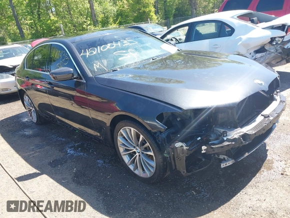 2021 BMW 5 Series 530i xDrive with VIN WBA13BJ0XMWX00677, listed as a IAAI auction lot 42100435 with 66,140 mi miles and . Bid and sale history available at DreamBid. Image 1.