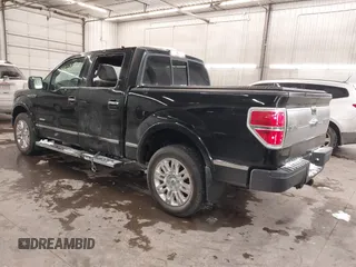 2011 Ford F-150 XLT with VIN 1FTFW1ET1BFD35317, listed as a IAAI auction lot 41322730 with 188,432 mi miles. Bid and sale history available at carsss.com. Image 3.