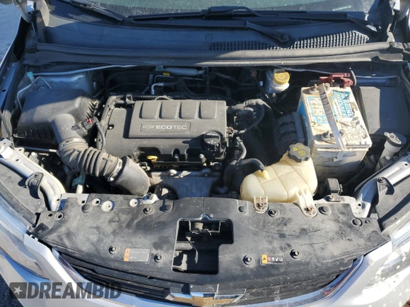 2020 Chevrolet Sonic LT z VIN 1G1JG6SB2L4115299, wystawiony jako Copart lot #41826735 z przebiegiem 120 280 mil mil oraz Szkoda całkowita • Salvage title. Historia ofert i sprzedaży dostępna na DreamBid. Obrazek 11.