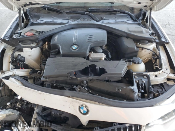 2014 BMW 4 Series 428i with VIN WBA3N3C57EF711803, listed as a Copart auction lot 57856695 with 68,905 mi miles and Salvage title. Bid and sale history available at DreamBid. Image 11.