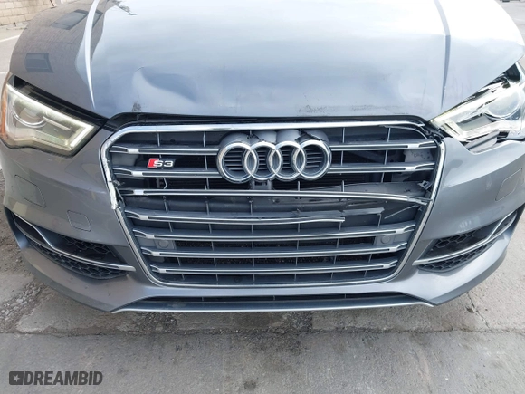 2016 Audi S3 Premium Plus with VIN WAUB1GFF4G1034468, listed as a IAAI auction lot 41637060 with 46,701 mi miles. Bid and sale history available at carsss.com. Image 6.