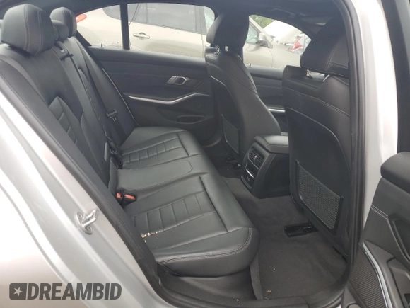 2021 BMW 3 Series 330i xDrive with VIN WBA5R7C0XMFK36218, listed as a Copart auction lot 62274005 with 47,467 mi miles and Salvage title. Bid and sale history available at DreamBid. Image 10.