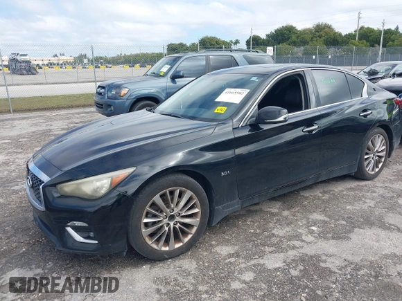 2019 Infiniti Q50 Luxe с VIN JN1EV7AP6KM515093, выставлен на аукционе IAAI как лот 41665582 с пробегом 88 257 миль миль и . История ставок и продаж доступна на DreamBid. Изображение 2.