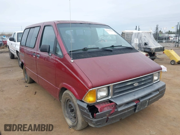 1989 Ford Aerostar z VIN 1FMCA11U2KZC19215, wystawiony jako IAAI lot #41719140 z przebiegiem 3 566 mil mil oraz . Historia ofert i sprzedaży dostępna na DreamBid. Obrazek 1.