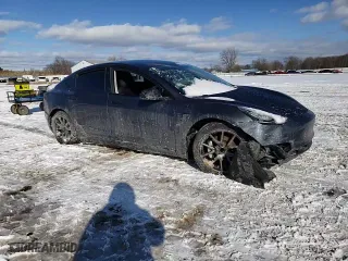 2020 Tesla Model 3 Standard Range Plus with VIN 5YJ3E1EA0LF739266, listed as a Copart auction lot 46327055 with 41,726 mi miles and Salvage Title. Bid and sale history available at carsss.com. Image 11.
