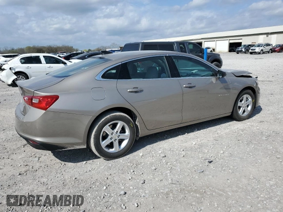2022 Chevrolet Malibu LS with VIN 1G1ZC5ST2NF153396, listed as a Copart auction lot 51213455 with 21,803 mi miles and Salvage Title. Bid and sale history available at DreamBid. Image 3.