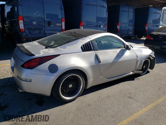 2004 Nissan 350Z Touring with VIN JN1AZ34E64T060440, listed as a Copart auction lot 79082914 with 178,742 mi miles and Salvage Title. Bid and sale history available at carsss.com. Image 3.