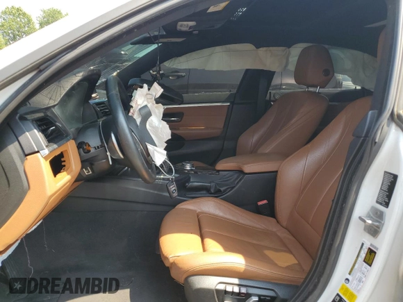 2017 BMW 4 Series 430i xDrive with VIN WBA4F9C53HG439866, listed as a Copart auction lot 67025645 with Not provided miles and Clean title. Bid and sale history available at DreamBid. Image 7.