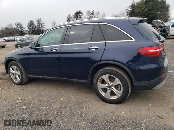2018 Mercedes-Benz GLC with VIN WDC0G4KB6JV105769, listed as a Copart auction lot 45427985 with 85,144 mi miles and Salvage Title. Bid and sale history available at carsss.com. Image 2.