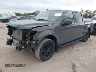2020 Ford F-150 XL with VIN 1FTEW1EP1LFA66624, listed as a IAAI auction lot 41363707 with 58,135 mi miles and . Bid and sale history available at DreamBid. Image 17.