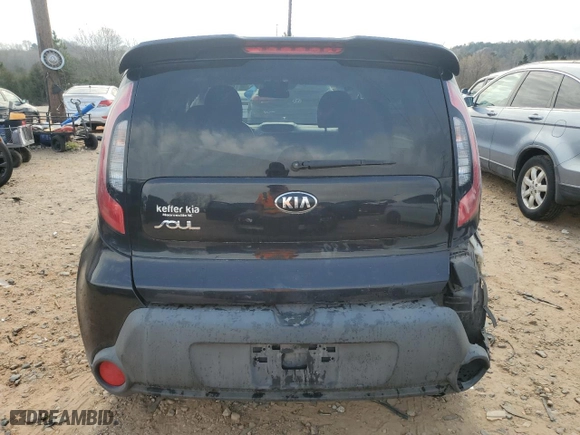2014 Kia Soul + with VIN KNDJP3A55E7006306, listed as a Copart auction lot 49981605 with 176,258 mi miles and Salvage Title. Bid and sale history available at carsss.com. Image 6.