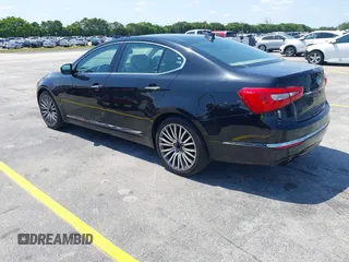 2014 Kia Cadenza Premium z VIN KNALN4D7XE5149228, wystawiony jako IAAI lot #42233593 z przebiegiem 88 443 mil mil oraz . Historia ofert i sprzedaży dostępna na DreamBid. Obrazek 3.