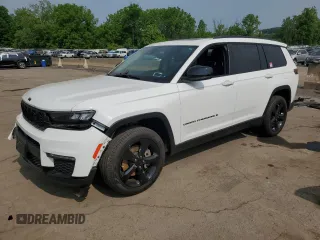 2023 Jeep Grand Cherokee Limited with VIN 1C4RJKBG2P8881046, listed as a Copart auction lot 59696535 with 27,126 mi miles and Salvage title. Bid and sale history available at DreamBid. Image 1.