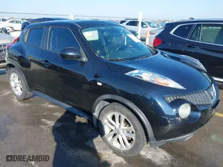 2013 Nissan Juke S with VIN JN8AF5MR5DT213804, listed as a IAAI auction lot 41807505 with 131,856 mi miles. Bid and sale history available at carsss.com. Image 1.