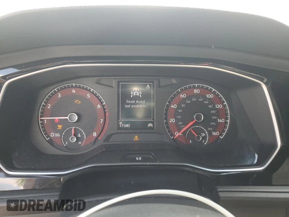 2020 Volkswagen Jetta S with VIN 3VWC57BU9LM088133, listed as a Copart auction lot 57402695 with 77,340 mi miles and Salvage title. Bid and sale history available at DreamBid. Image 9.