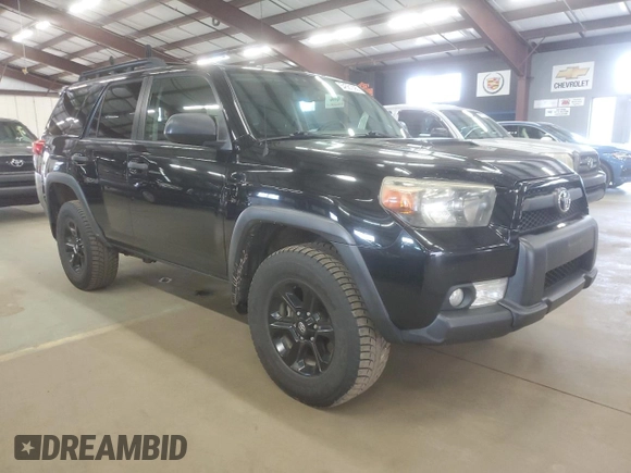2010 Toyota 4Runner Trail with VIN JTEBU5JR9A5011263, listed as a Copart auction lot 54561095 with 197,541 mi miles and Clean Title. Bid and sale history available at DreamBid. Image 4.