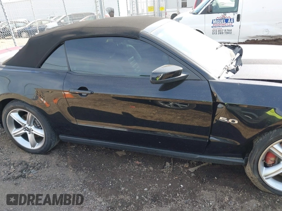 2011 Ford Mustang GT with VIN 1ZVBP8FF4B5116951, listed as a IAAI auction lot 41790686 with 62,880 mi miles and . Bid and sale history available at DreamBid. Image 13.