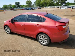2012 Kia Rio LX with VIN KNADM4A30C6094367, listed as a Copart auction lot 52684565 with 108,915 mi miles and Salvage Title. Bid and sale history available at carsss.com. Image 2.