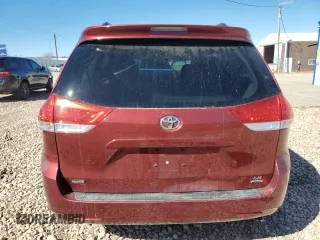 2014 Toyota Sienna LE with VIN 5TDJK3DC5ES075494, listed as a Copart auction lot 50102035 with 151,375 mi miles and Salvage Title. Bid and sale history available at DreamBid. Image 6.