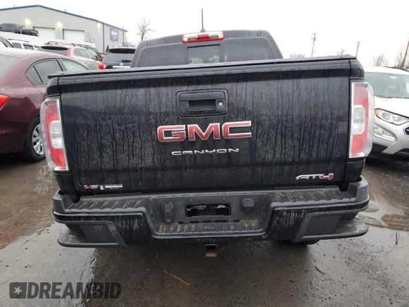 2022 GMC Canyon 4WD AT4 w/Cloth with VIN 1GTG6FENXN1264798, listed as a Copart auction lot 83303824 with 0 mi miles and Salvage Title. Bid and sale history available at carsss.com. Image 6.