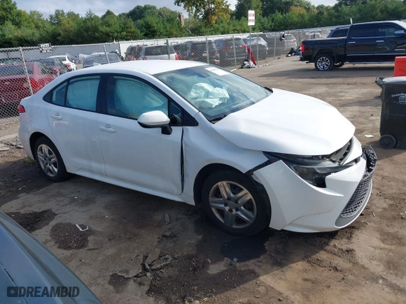 2020 Toyota Corolla LE with VIN JTDEPRAE2LJ043723, listed as a IAAI auction lot 40468101 with 116,008 mi miles. Bid and sale history available at carsss.com. Image 13.