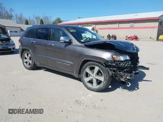 2015 Jeep Grand Cherokee Overland с VIN 1C4RJFCG2FC624258, выставлен на аукционе IAAI как лот 41967261 с пробегом 124 262 миль миль и . История ставок и продаж доступна на DreamBid. Изображение 1.