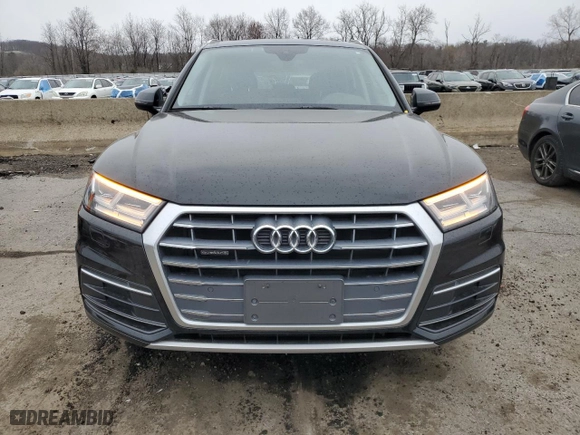 2018 Audi Q5 Premium Plus with VIN WA1BNAFY5J2073944, listed as a Copart auction lot 52778875 with 48,083 mi miles and Salvage Title. Bid and sale history available at carsss.com. Image 5.
