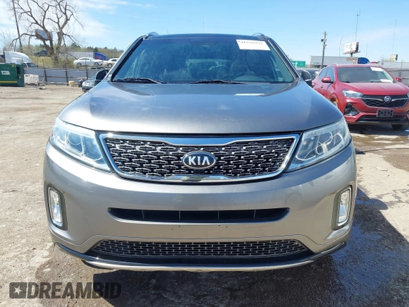 2015 Kia Sorento SX with VIN 5XYKWDA74FG591902, listed as a IAAI auction lot 41856991 with 128,471 mi miles. Bid and sale history available at carsss.com. Image 12.