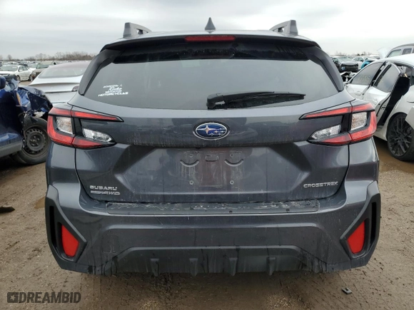 2024 Subaru Crosstrek Premium with VIN JF2GUADC2RH323446, listed as a Copart auction lot 46150945 with 16,433 mi miles and Salvage Title. Bid and sale history available at carsss.com. Image 6.