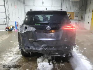 2018 Toyota RAV4 SE with VIN JTMJFREV5JJ210827, listed as a Copart auction lot 45772895 with 125,526 mi miles and Salvage Title. Bid and sale history available at carsss.com. Image 6.
