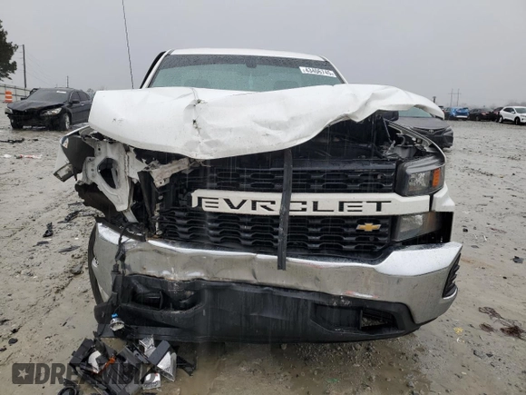 2021 Chevrolet Silverado 1500 Work Truck with VIN 3GCNWAEF8MG357757, listed as a Copart auction lot 43406745 with 71,385 mi miles and Salvage Title. Bid and sale history available at carsss.com. Image 5.