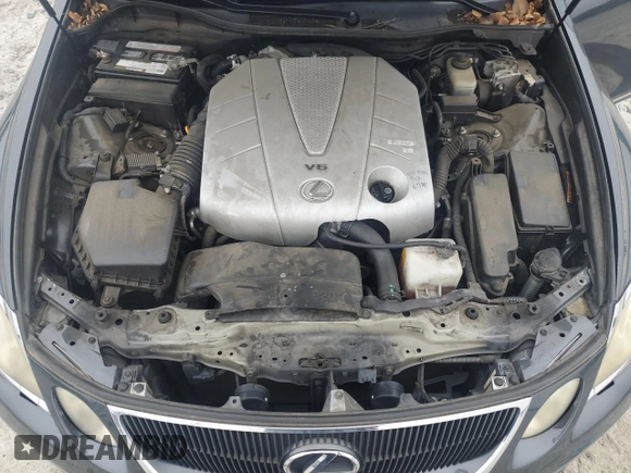 2007 Lexus GS 350 with VIN JTHBE96S470011485, listed as a Copart auction lot 69832444 with 196,931 mi miles and Salvage Title. Bid and sale history available at carsss.com. Image 11.