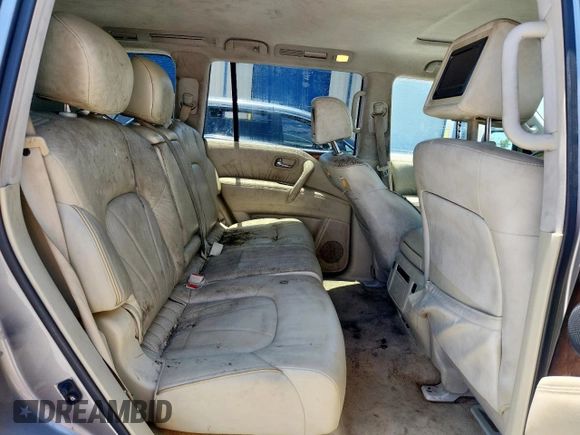 2012 Infiniti QX56 8-passenger с VIN JN8AZ2NC2C9317372, выставлен на аукционе Copart как лот 61288285 с пробегом Не указан миль и Чистый • Clean title. История ставок и продаж доступна на DreamBid. Изображение 11.