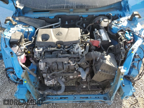 2019 Toyota RAV4 LE with VIN 2T3K1RFV6KW044628, listed as a Copart auction lot 47576745 with 21,388 mi miles and Salvage Title. Bid and sale history available at carsss.com. Image 12.