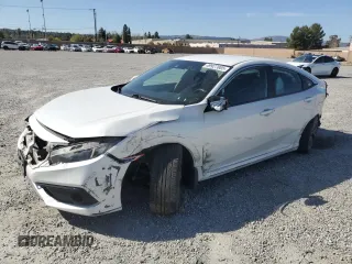 2019 Honda Civic Sedan Sport with VIN 2HGFC2F84KH594151, listed as a Copart auction lot 49927085 with 54,688 mi miles and Salvage Title. Bid and sale history available at carsss.com. Image 1.