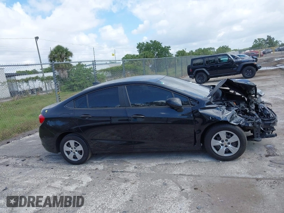 2018 Chevrolet Cruze LS with VIN 1G1BC5SM0J7119083, listed as a IAAI auction lot 42130123 with 139,283 mi miles and . Bid and sale history available at DreamBid. Image 13.