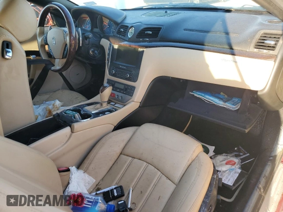 2013 Maserati GranTurismo Sport with VIN ZAM45MMA3D0070574, listed as a Copart auction lot 74990594 with Not provided miles and Salvage title. Bid and sale history available at DreamBid. Image 8.