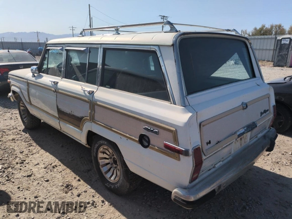 1987 Jeep Grand Wagoneer с VIN 1JCNJ15UXHT013691, выставлен на аукционе Copart как лот 59439595 с пробегом 174 941 миль миль и Чистый • Clean title. История ставок и продаж доступна на DreamBid. Изображение 2.